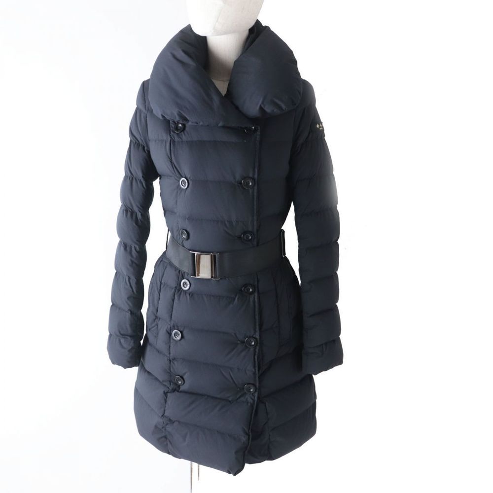 Other TATRAS AGOGNA Down Coat with Belt Black Canvas Outerwear LTA18A4487